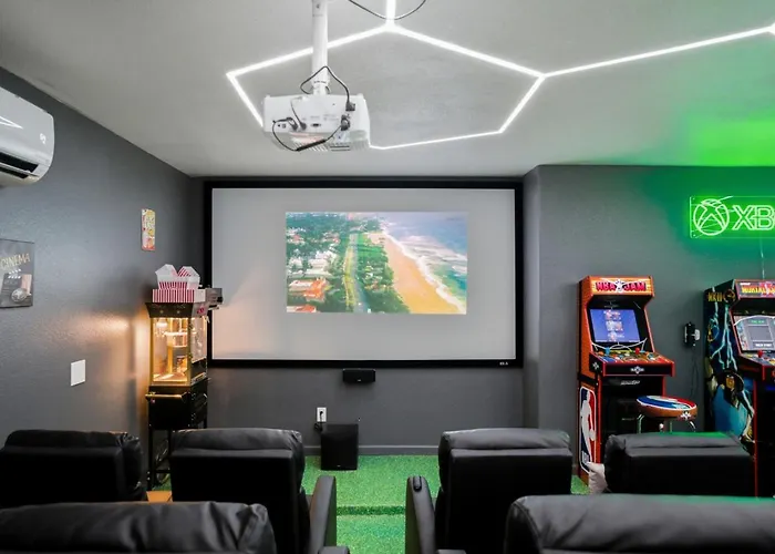Recharge Ultimate Game Theater Heated Pool Villa *