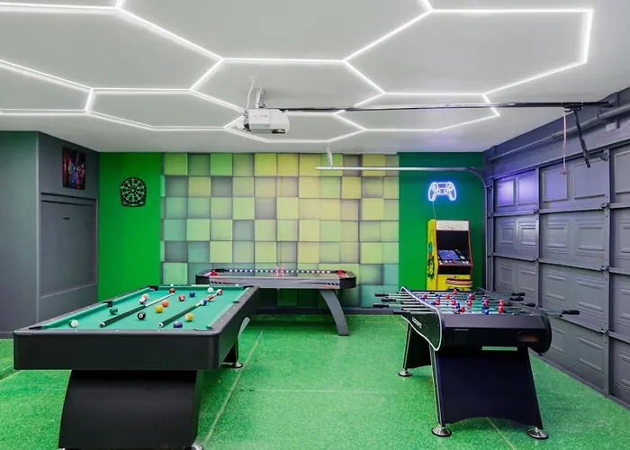 Recharge Ultimate Game Theater Heated Pool *