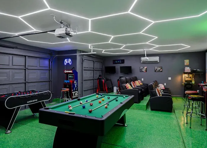 Villa Recharge Ultimate Game Theater Heated Pool