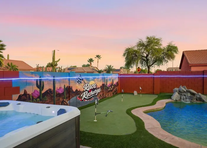 Villa Recharge Ultimate Game Theater Heated Pool Casa Grande
