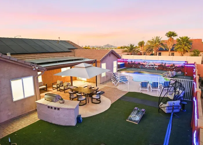 Recharge Ultimate Game Theater Heated Pool *