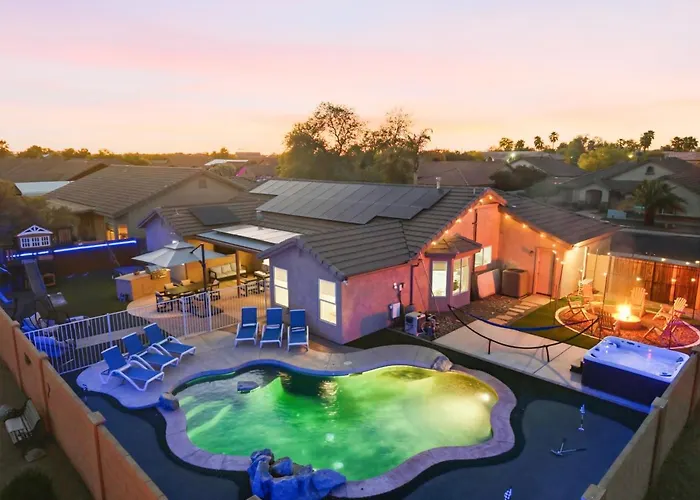 Recharge Ultimate Game Theater Heated Pool *